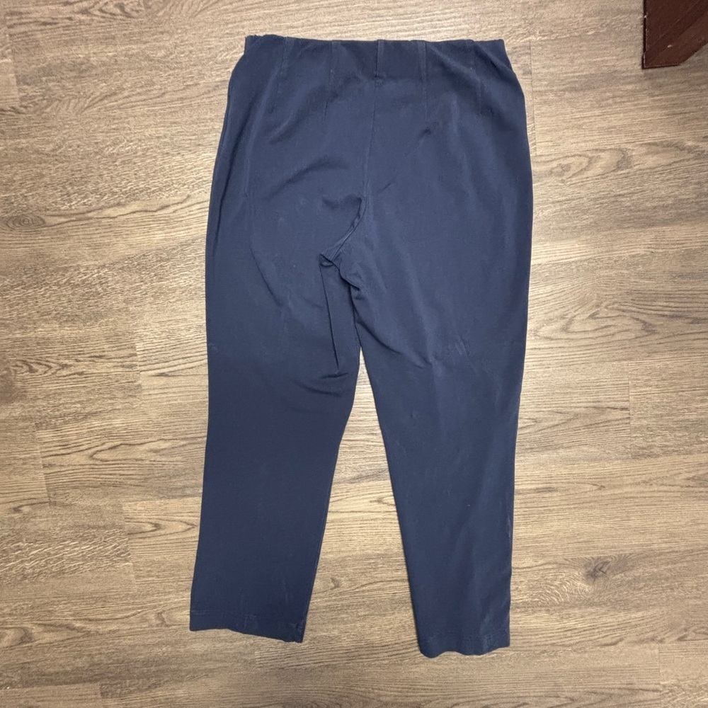 L.L. Bean Women’s S petite Dark Blue Slacks GUC - Picture 5 of 7